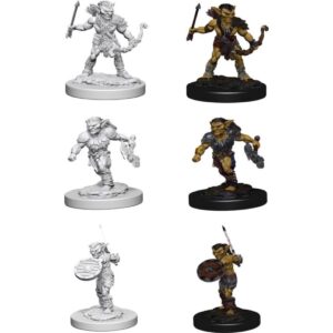 D&D Unpainted Mini Goblins