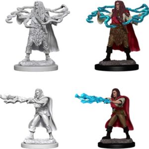 D&D Unpainted Mini Human Male Sorcerer