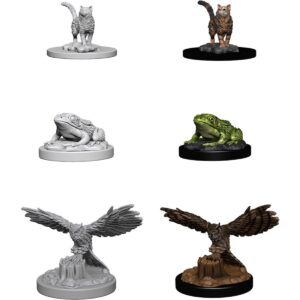 WizKids Unpainted Mini Familiars