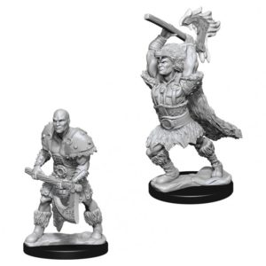D&D Unpainted Mini Goliath Male Barbarian