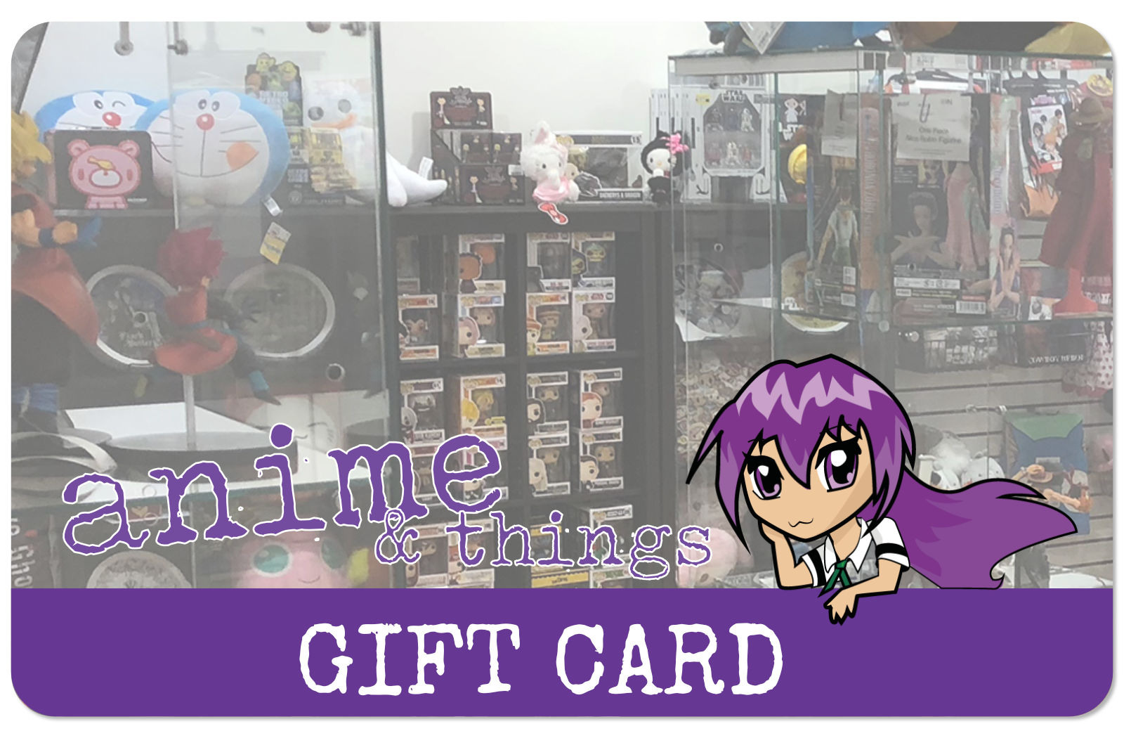 Anime and Things Gift Card | Anime and Things