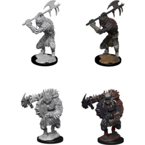D&D Unpainted Mini Gnolls