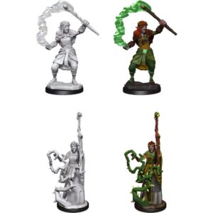D&D Unpainted Mini Firbolg Female Druid