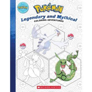 Pokemon Legendary And Mythical Coloring Adventures