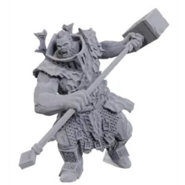 D&D Unpainted Mini Firegaunt