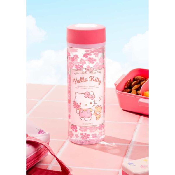 Hello Kitty Water Bottle 13.53oz (Floral Wreath)