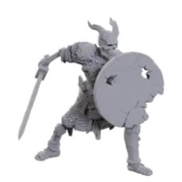 D&D Unpainted Mini Tiefling Skeleton