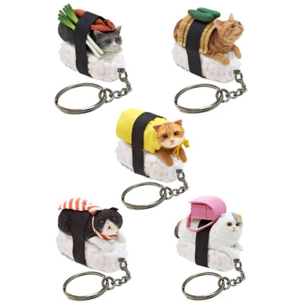 Sushi Cat Keyring Blind Box Version 1