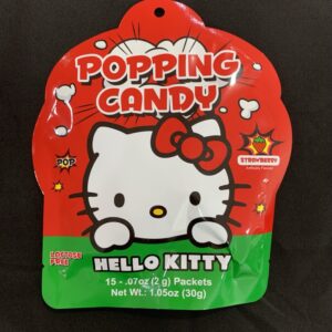 Hello Kitty Strawberry Popping Candy