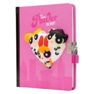 Powerpuff Girls Squishy Lock And Key Journal