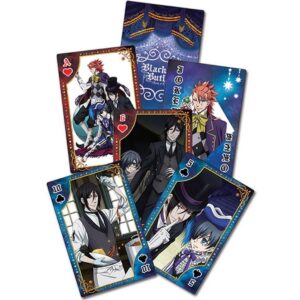 Black Butler Book Of Circus Playing Cards