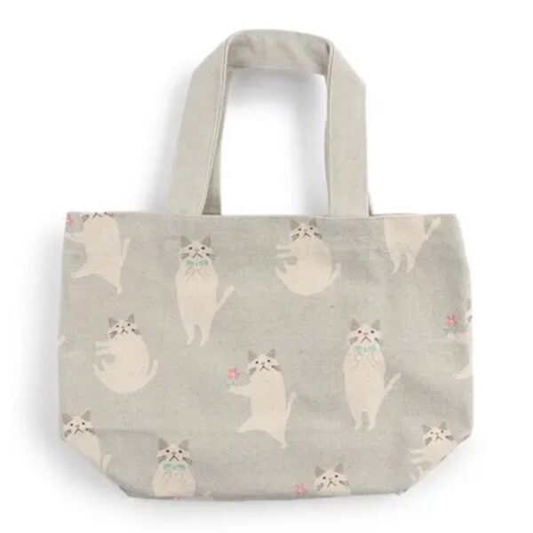 Tote Bag Cat Gray