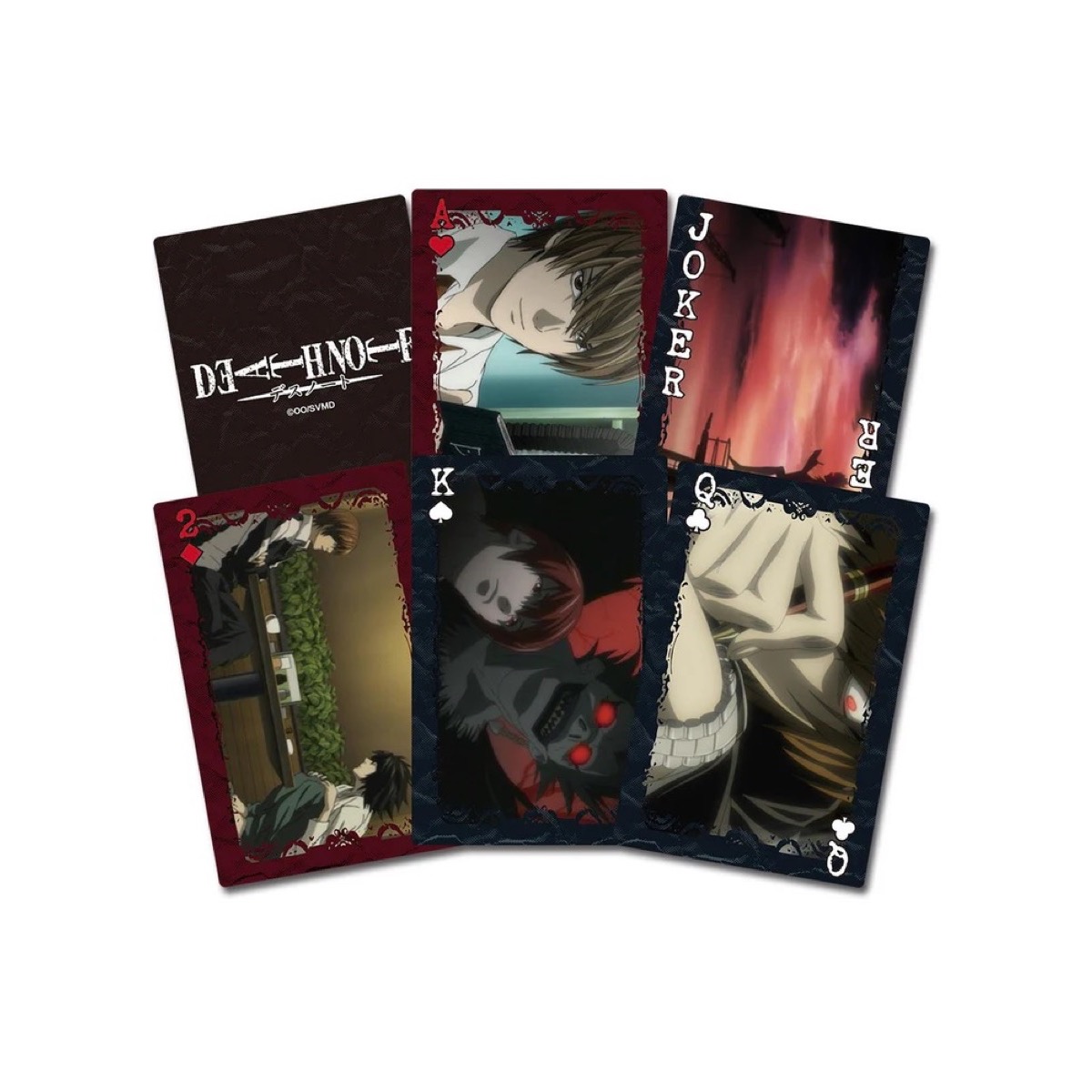Death Note Screenshot Playing Cards