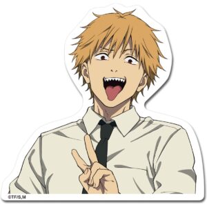 Chainsaw Man Denji Car Sticker