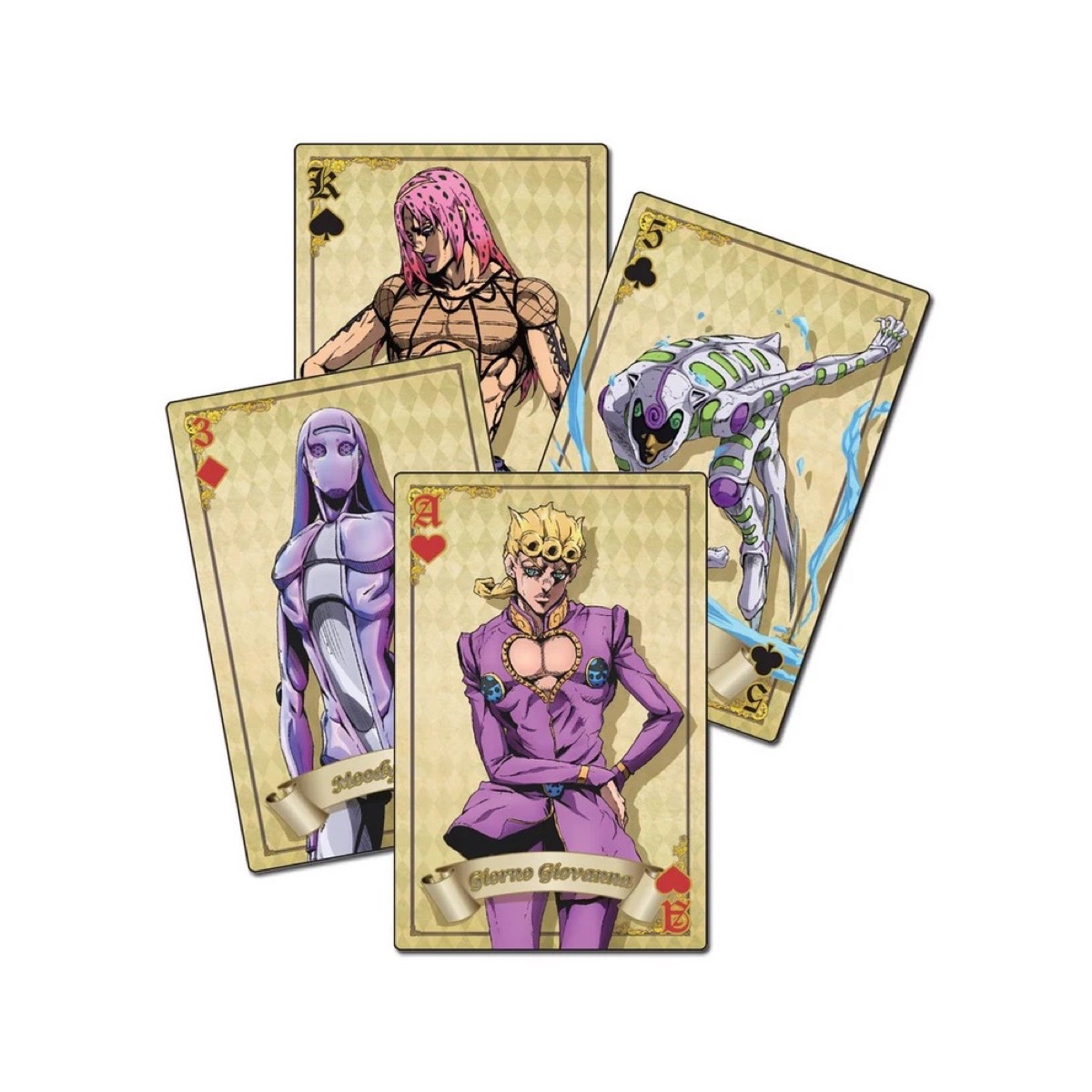 JoJo's Bizarre Adventure S4 Big Group Playing Cards