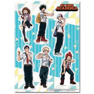 My Hero Academia Group Ice Cream Sticker Set
