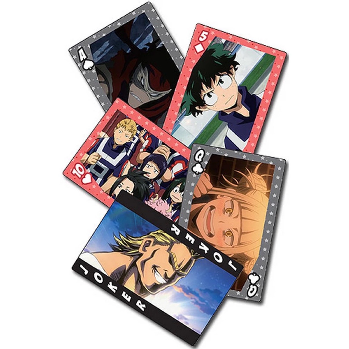My Hero Academia Screenshot Playing Cards