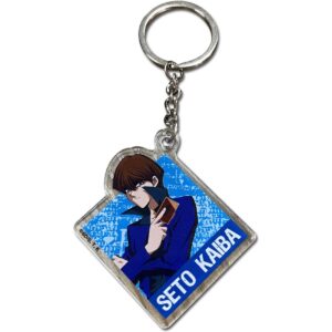 Yu-Gi-Oh! Classic Seto Kaiba Art Acrylic Keychain