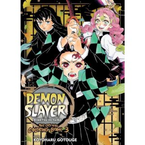 Demon Slayer Kimetsu No Yaiba The Official Coloring Book 3