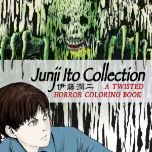 Junji Ito Collection A Twisted Horror Coloring Book