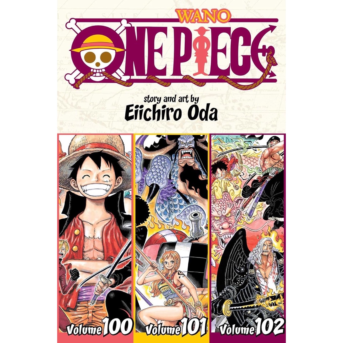 One Piece Omnibus Vol 100, 101, 102