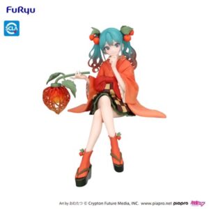 Vocaloid Hatsune Miku Flower Fairy Winter Cherry Noodle Stopper Figure