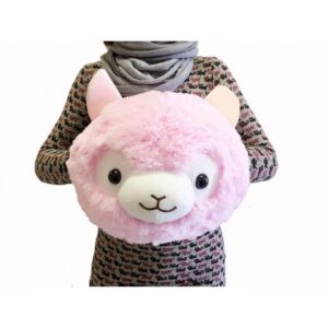 Alpaca Hand Warmer Plush Pink