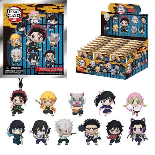 Demon Slayer Infinity Castle Figural Bag Clip