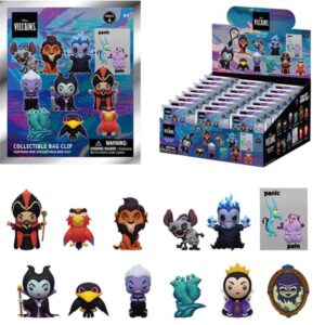 Disney Villains S4 Figural Bag Clip