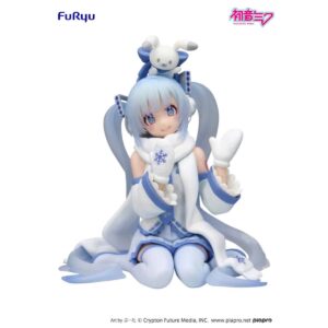 Hatsune Miku Snow Miku Sky Town 10th Anniversary Noodle Stopper Figure