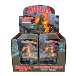 Godzilla Hot Cinnamon Stompers Candy Tin