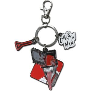 Chainsaw Man Three Charm Keychain