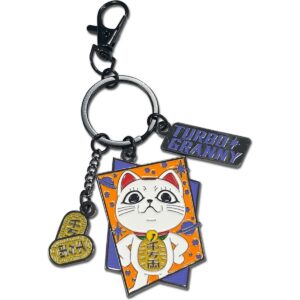 Dandadan Turbo Granny Glow In The Dark Three Charm Keychain