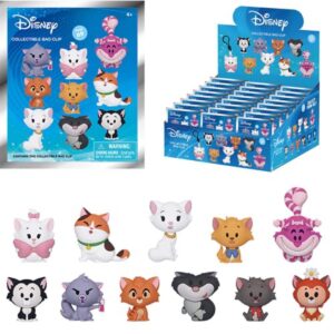 Disney Cats S69 Figural Bag Clip