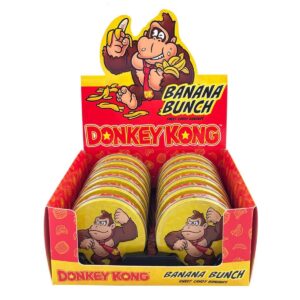 Donkey Kong Banana Bunch Candy Tin