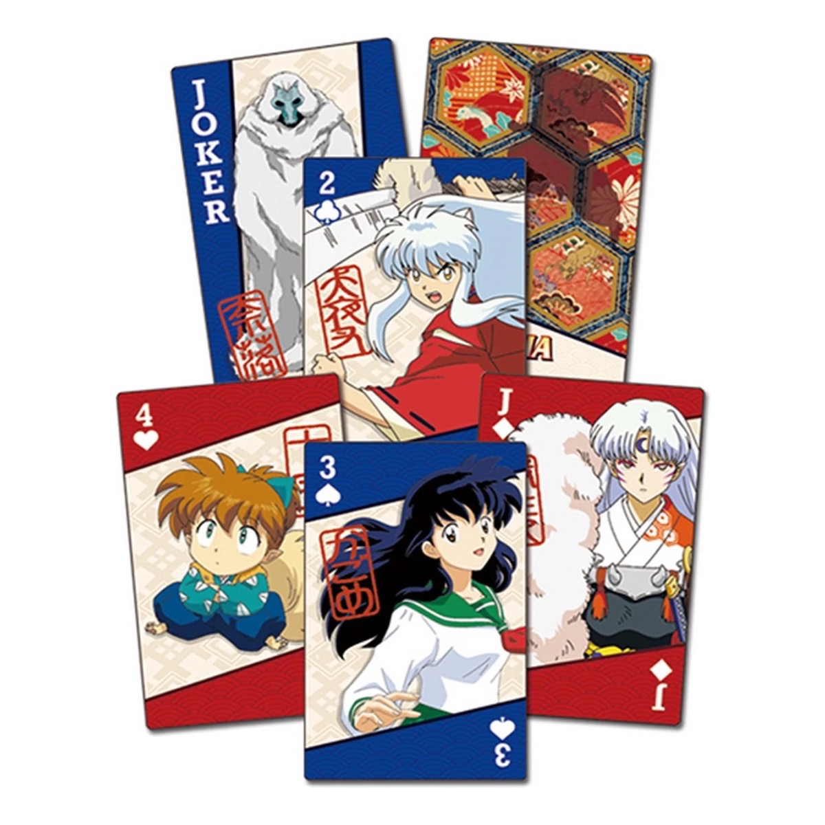 InuYasha Group Playing Cards