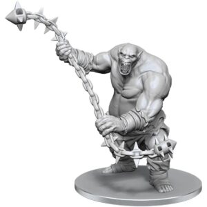 D&D Unpainted Mini Ogre Chain Brute