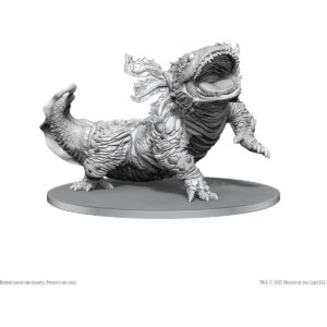 D&D Unpainted Mini Tlexolotl