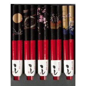 Night Scenes Red Chopstick Set