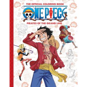 One Piece Official Coloring Book Pirates Of The Grand Line