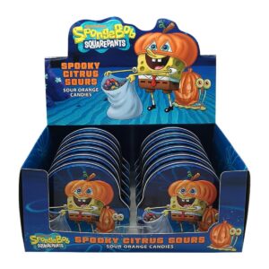 SpongeBob Spooky Citrus Sours Candy Tin
